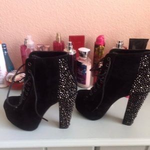 Black Booties 6.5